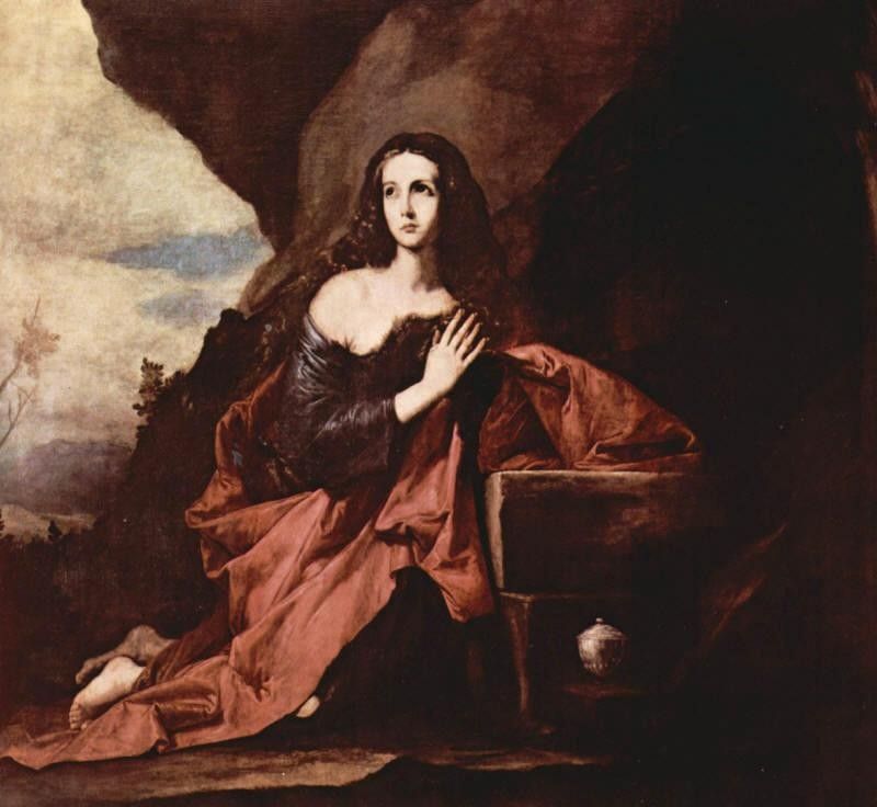 Unknown Mary Magdalene in the Desert
